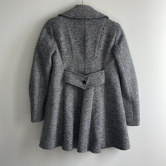 Club Monaco Tweed Long Wool Coat - Picture 8 of 10
